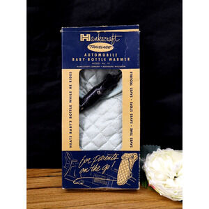 Vintage 1950's Hankscraft Auto 6/12V Volt Electric Baby Bottle Warmer In Box